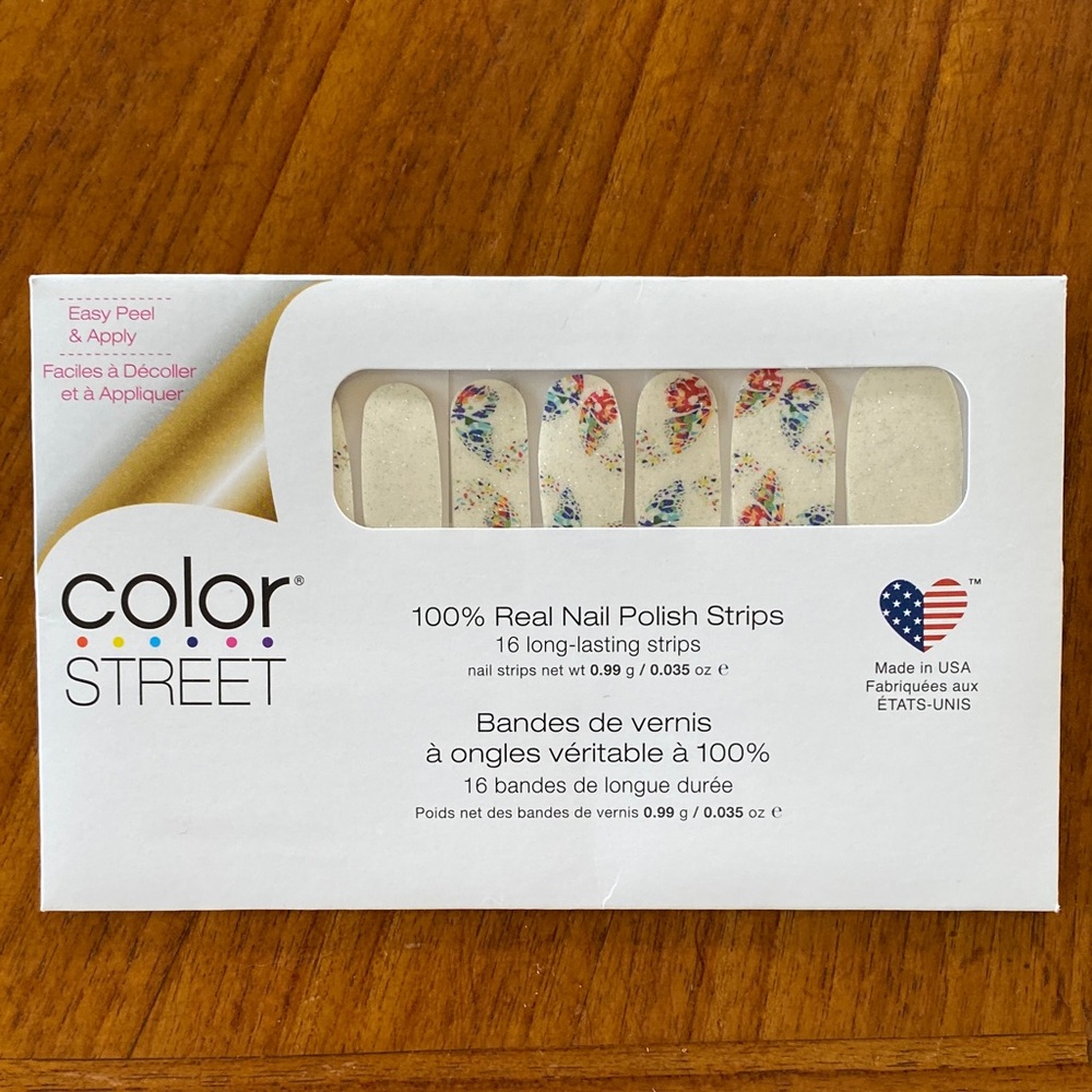 4/$25 Color Street Nail Strips “Infinite Hope”. NWT unopened
